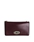 Bayswater Clutch, &pound;285, Handbags, Purple, Leather, Front view